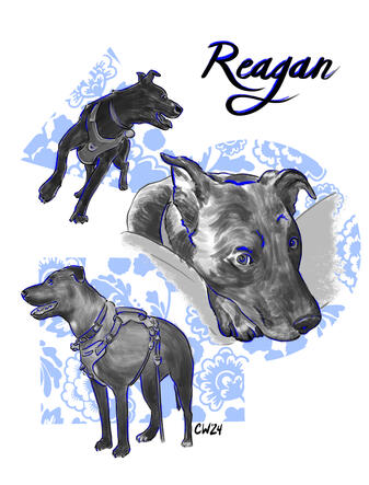 (Dog, stylized)